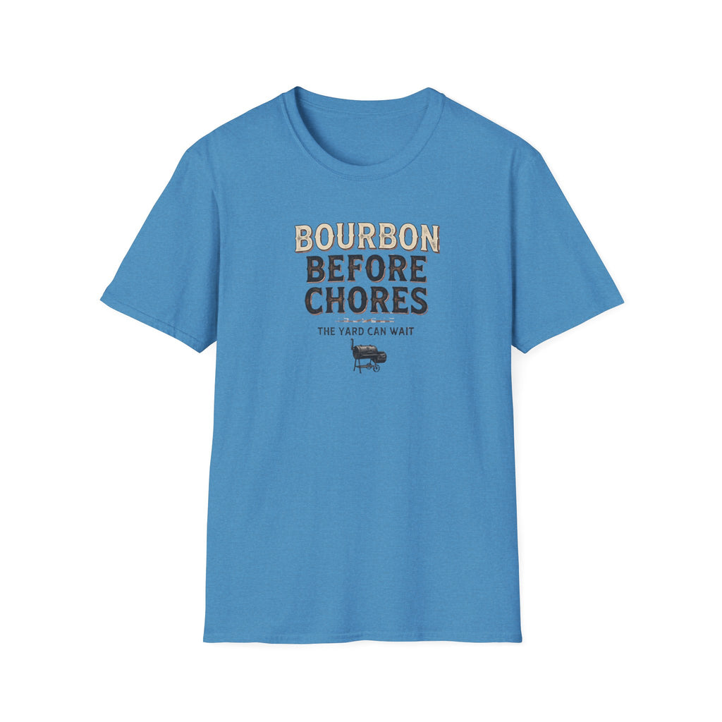 Bourbon before chores 2 T-Shirt