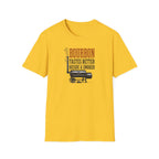 Bourbon beside a smoker T-Shirt