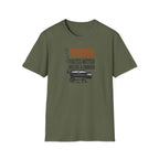 Bourbon beside a smoker T-Shirt