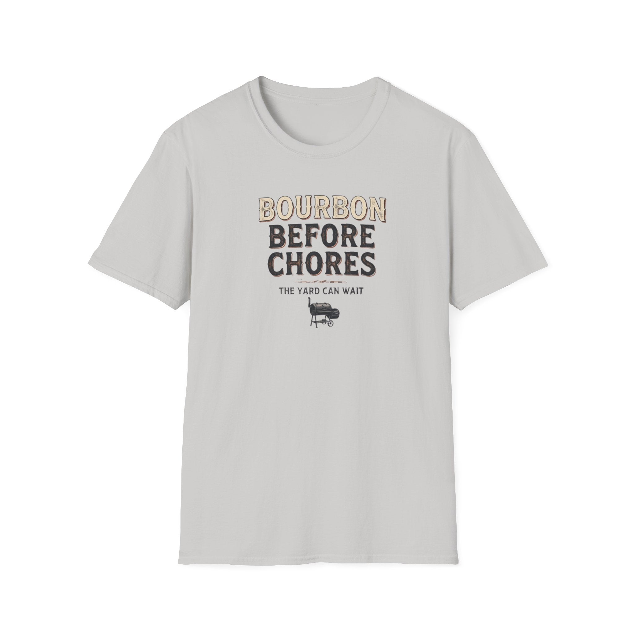 Bourbon before chores 2 T-Shirt