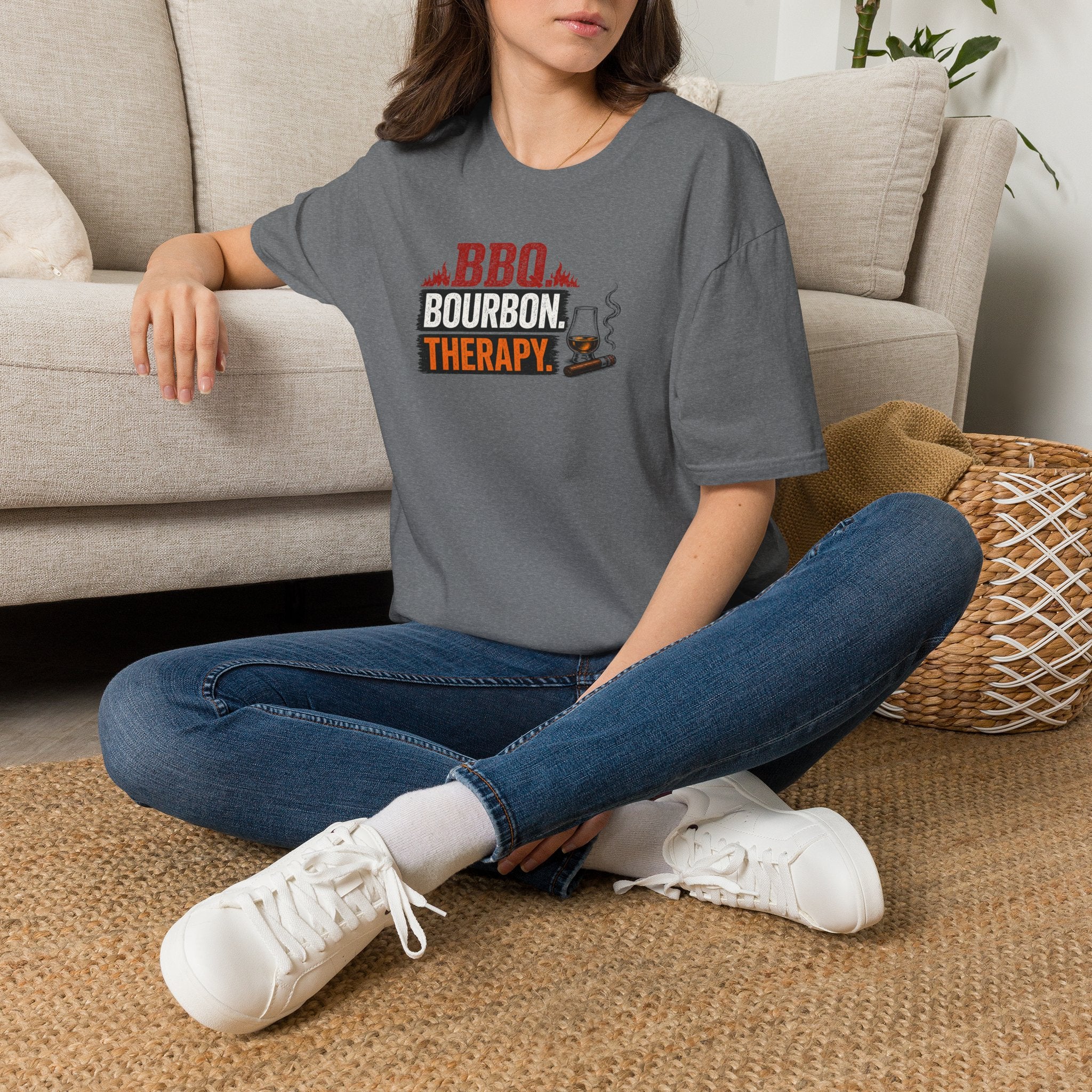 BBQ bourbon therapy T-Shirt