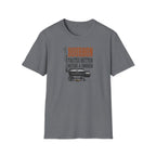 Bourbon beside a smoker T-Shirt