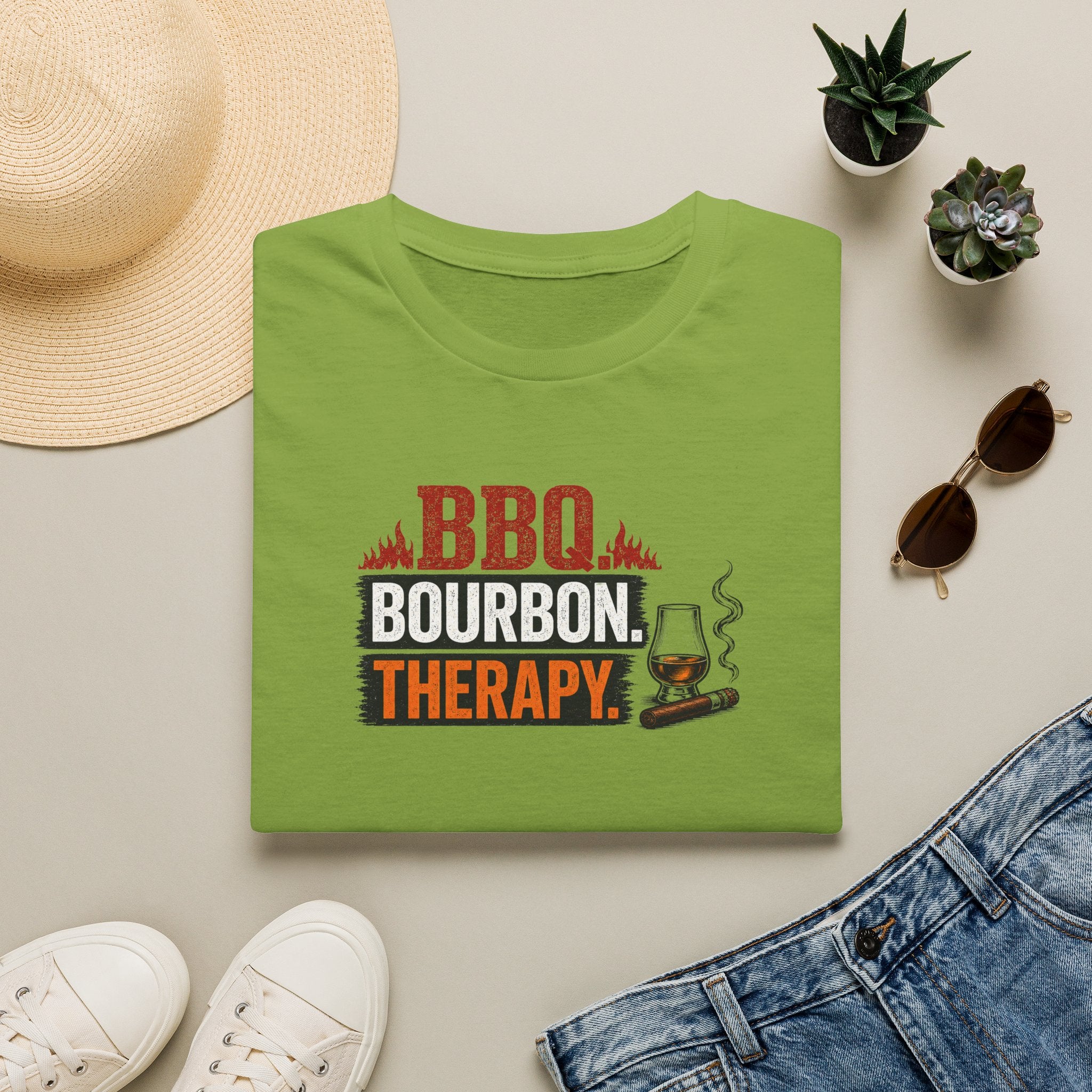 BBQ bourbon therapy T-Shirt