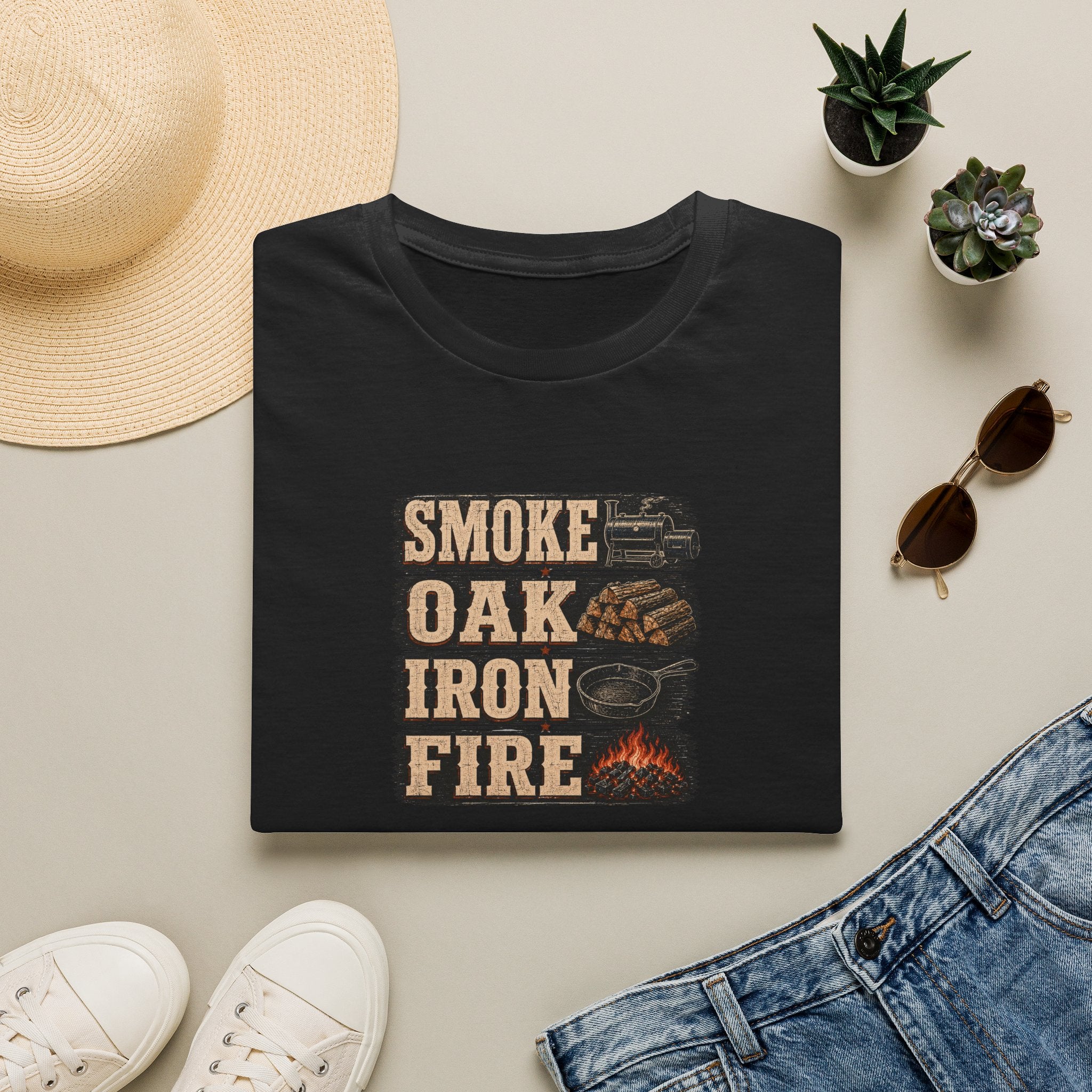 Smoke Oak Iron Fire 2 T-Shirt