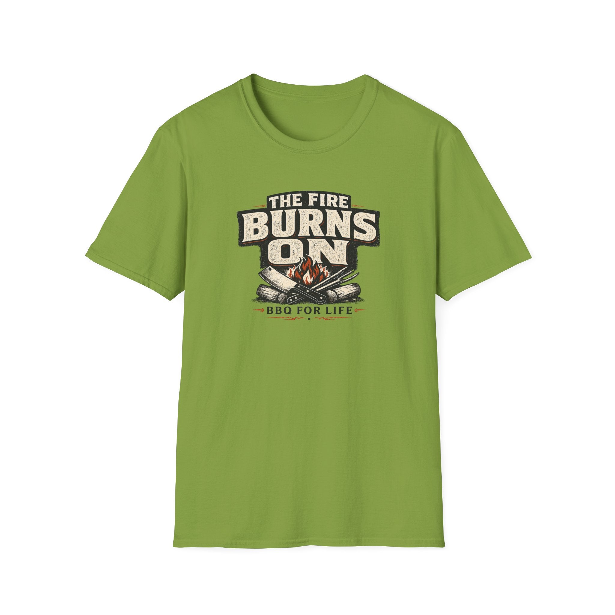 The Fire Burns On T-Shirt