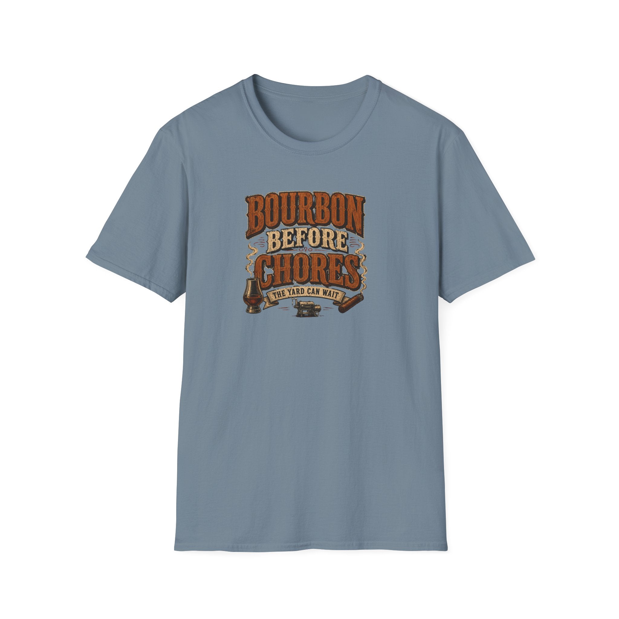 Bourbon Before Chores T-Shirt