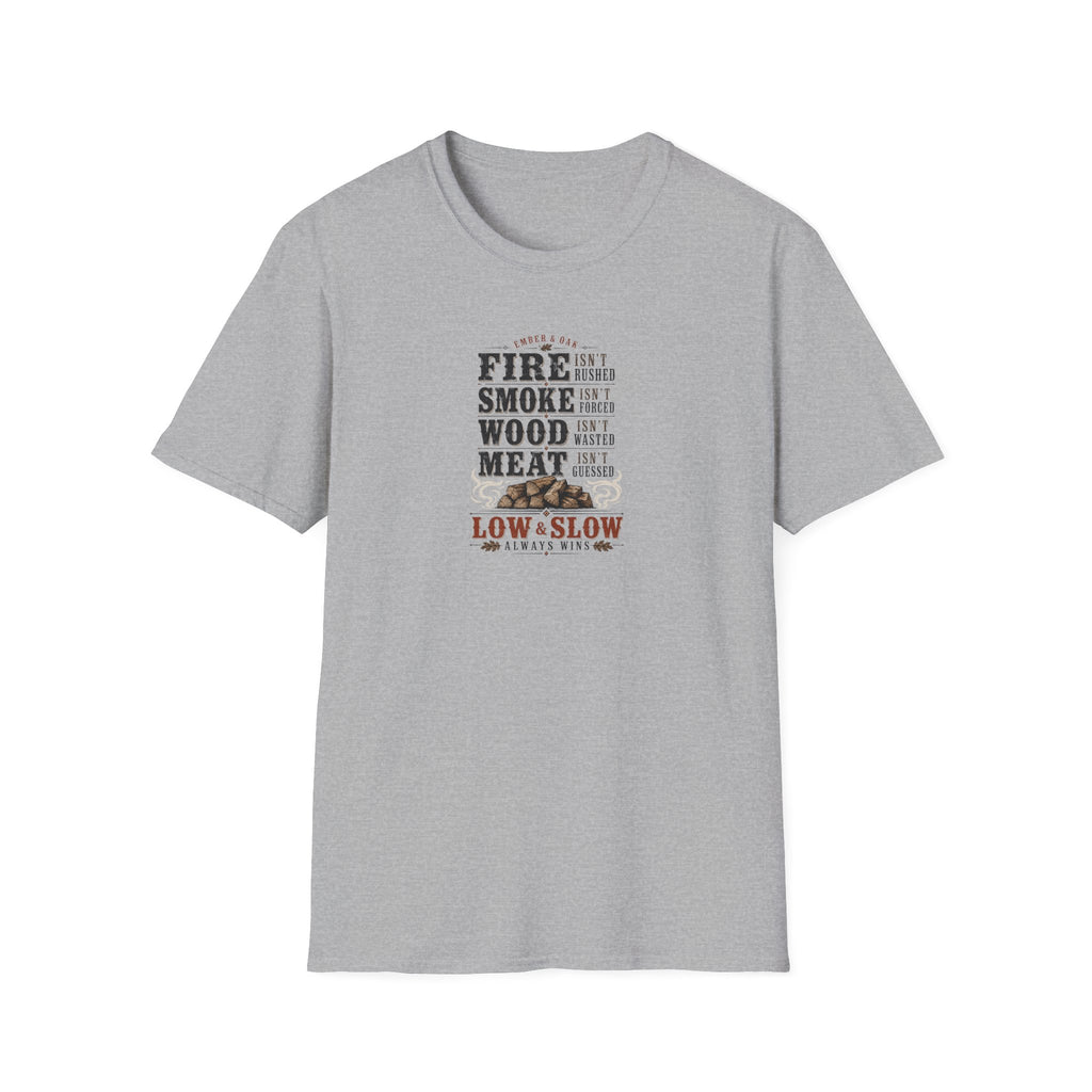 Fire Smoke Wood Meat T-Shirt
