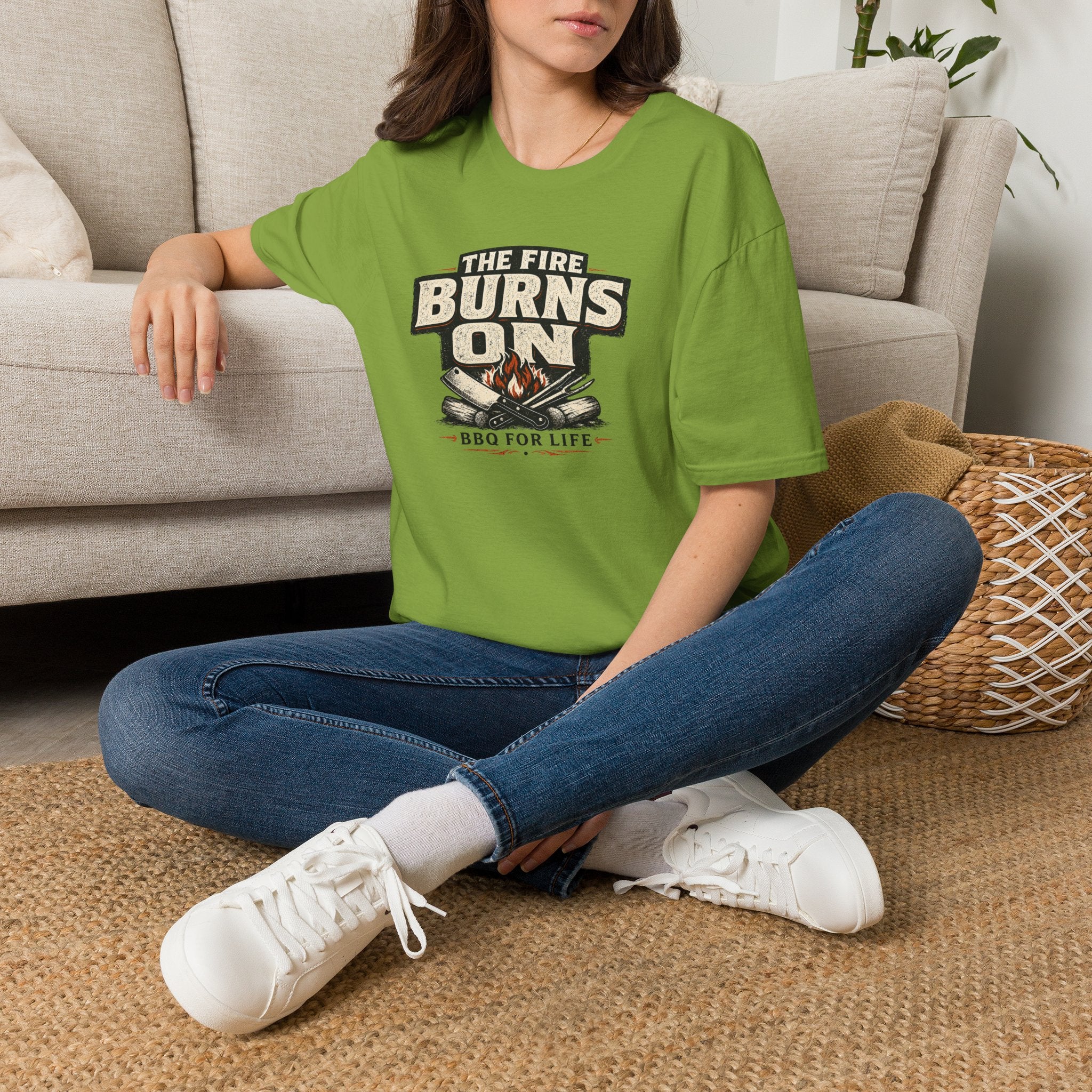 The Fire Burns On T-Shirt