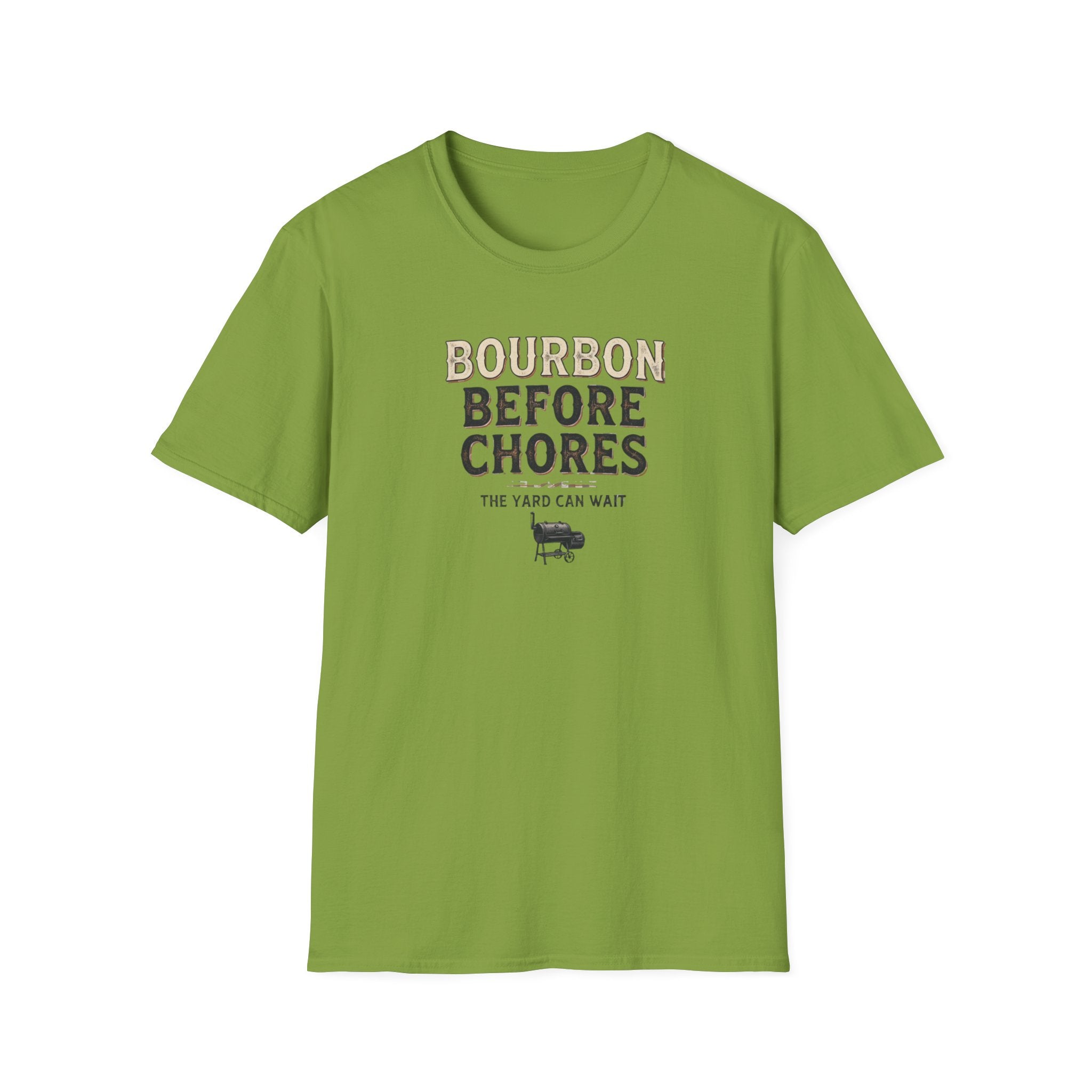 Bourbon before chores 2 T-Shirt