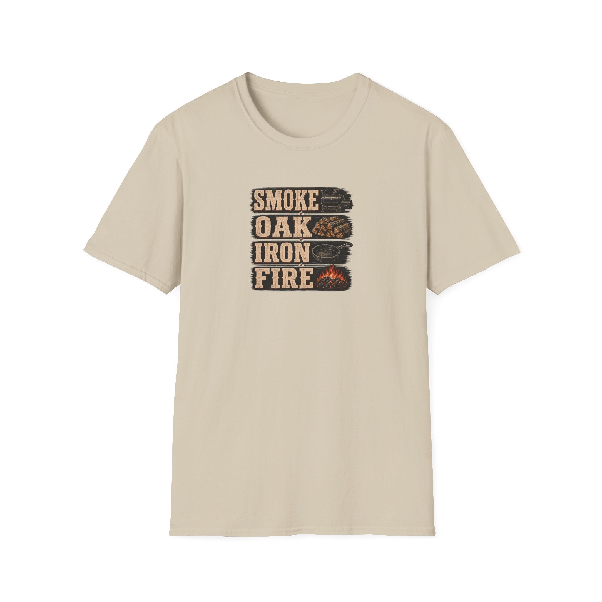 Smoke Oak Iron Fire 2 T-Shirt