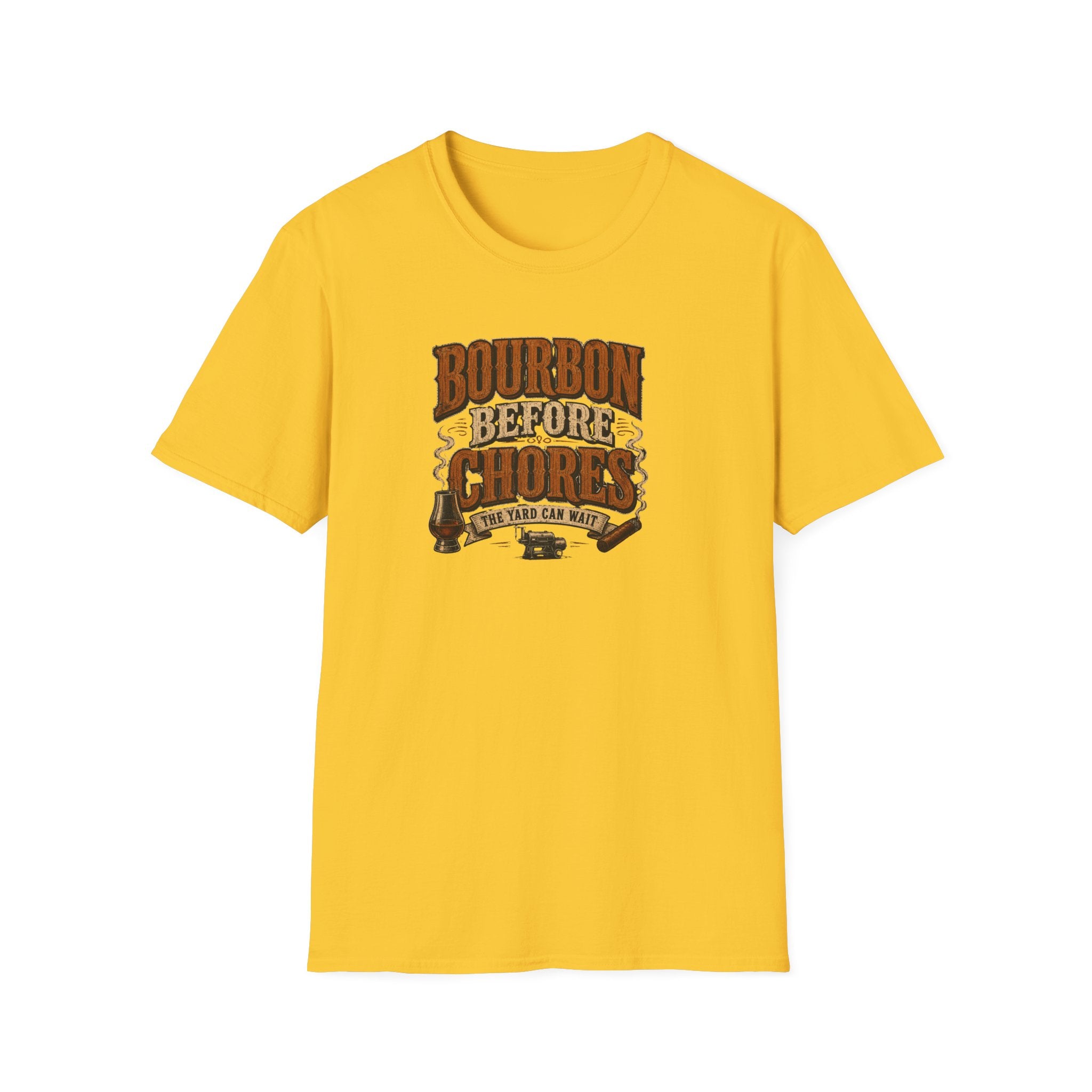 Bourbon Before Chores T-Shirt