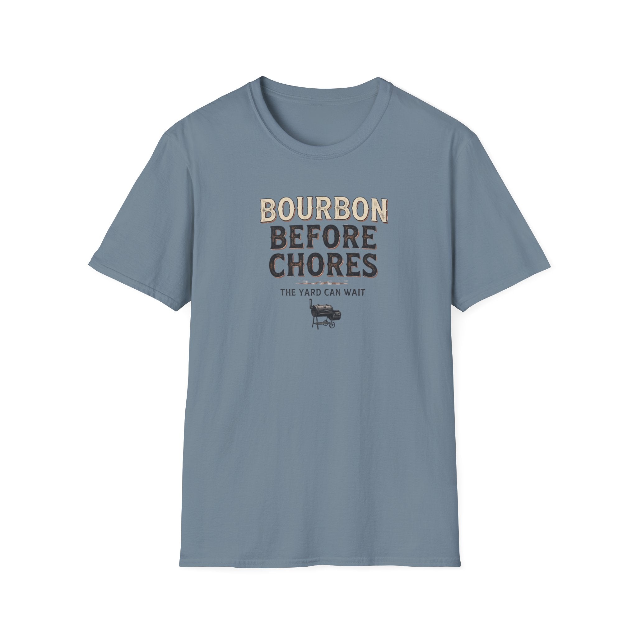 Bourbon before chores 2 T-Shirt