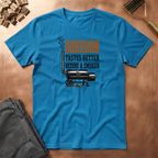 Bourbon beside a smoker T-Shirt