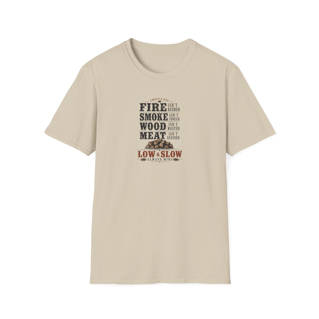 Fire Smoke Wood Meat T-Shirt
