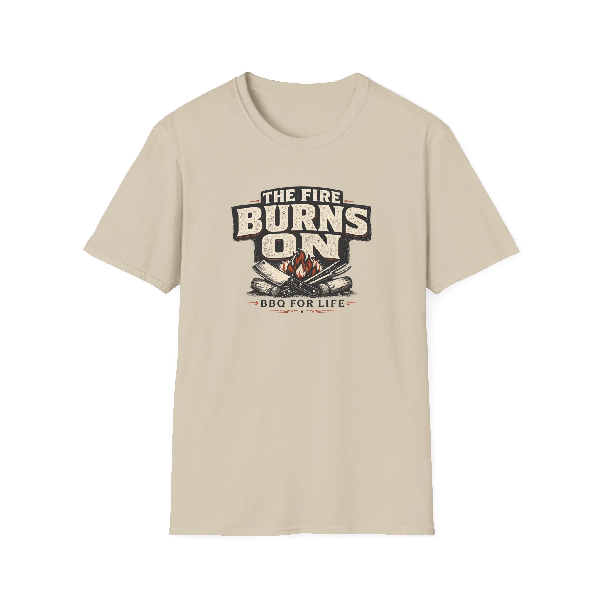 The Fire Burns On T-Shirt
