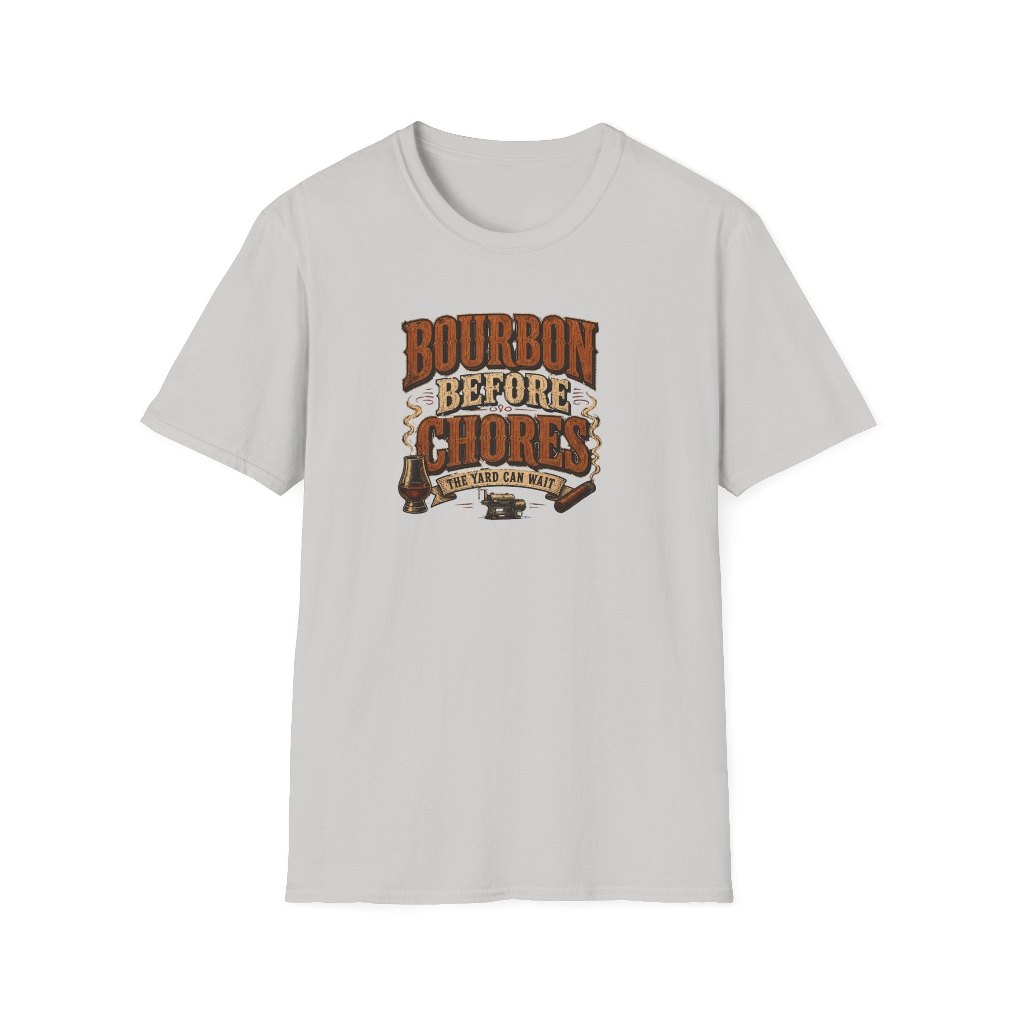 Bourbon Before Chores T-Shirt