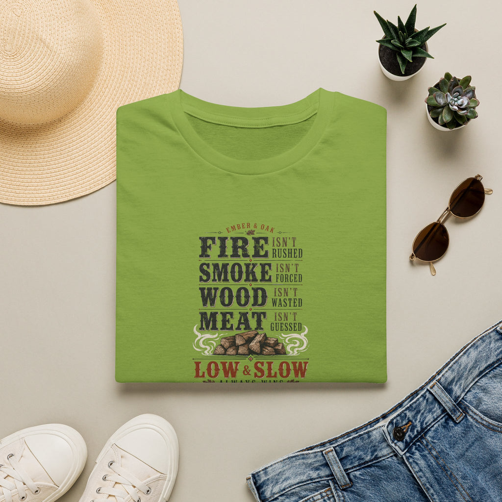 Fire Smoke Wood Meat T-Shirt