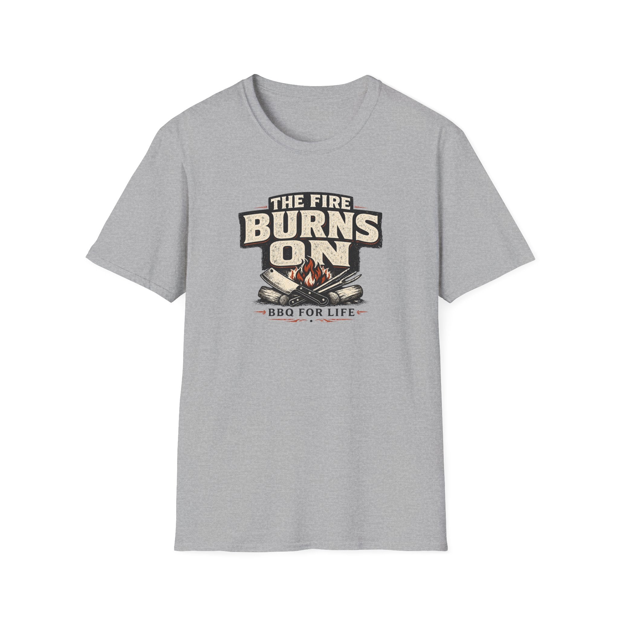 The Fire Burns On T-Shirt