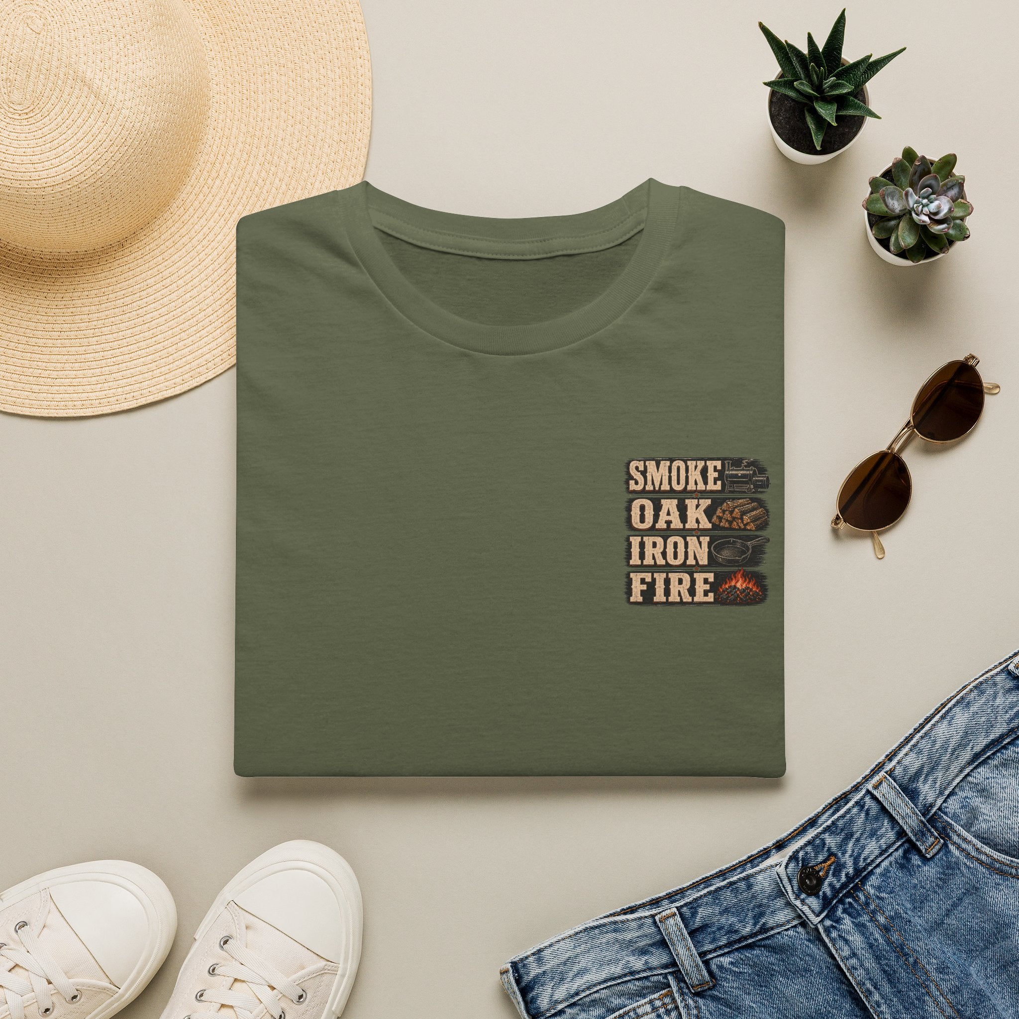 Smoke Oak Iron Fire T-Shirt