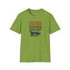 Bourbon beside a smoker T-Shirt
