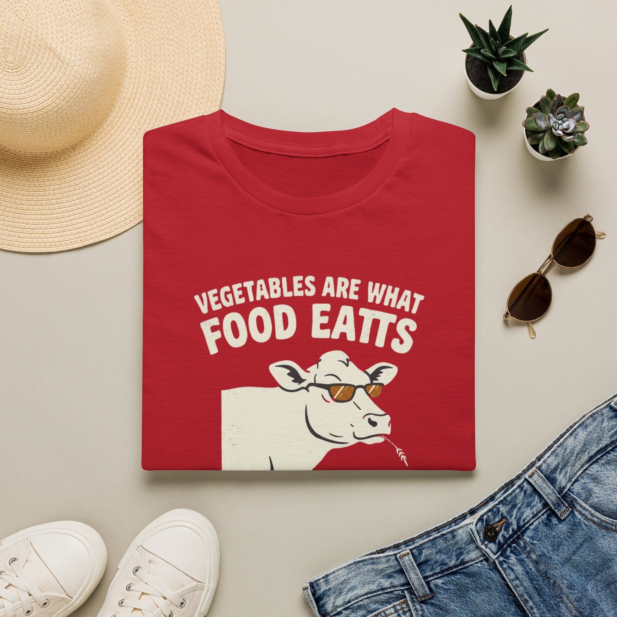 No Vegans Cow T-Shirt