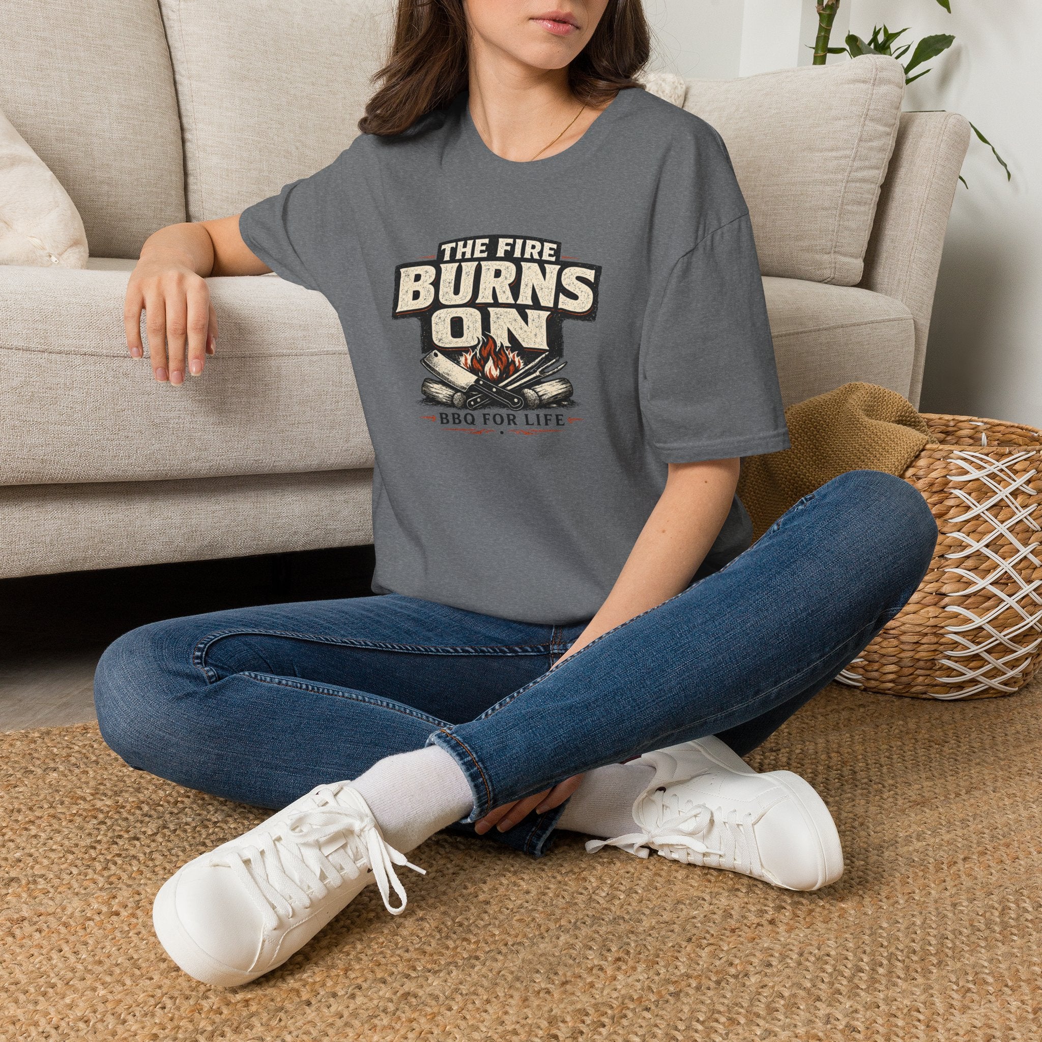 The Fire Burns On T-Shirt