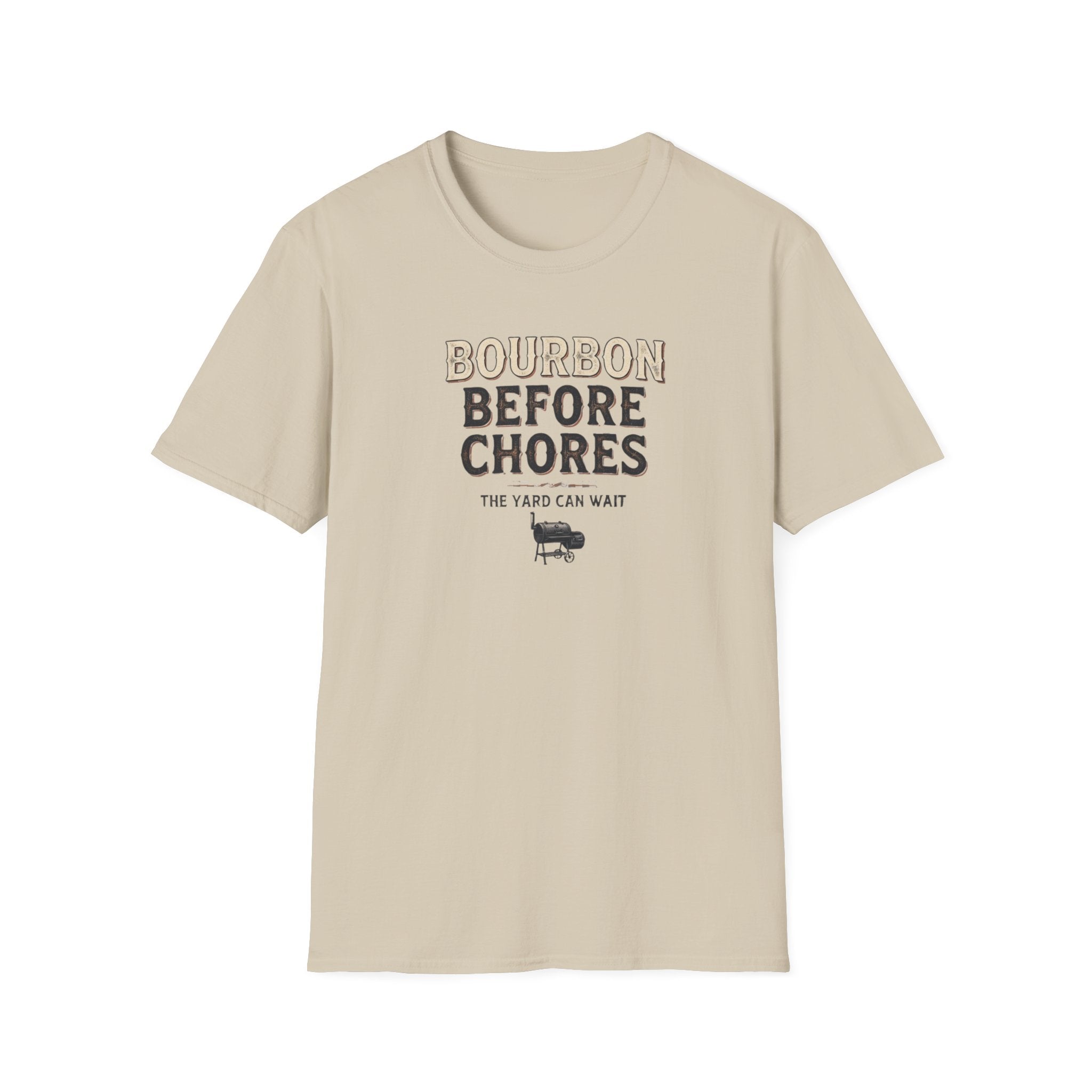 Bourbon before chores 2 T-Shirt