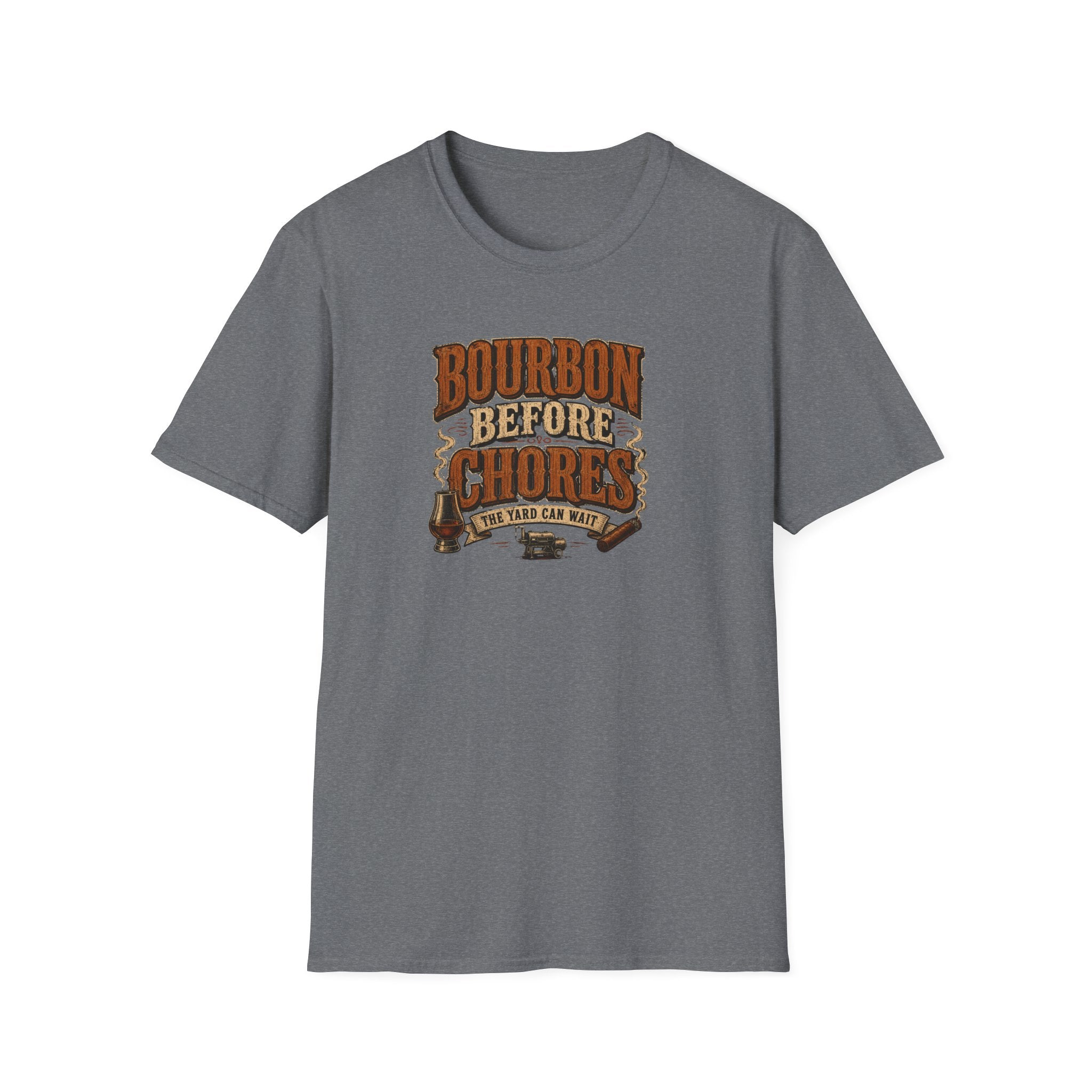 Bourbon Before Chores T-Shirt