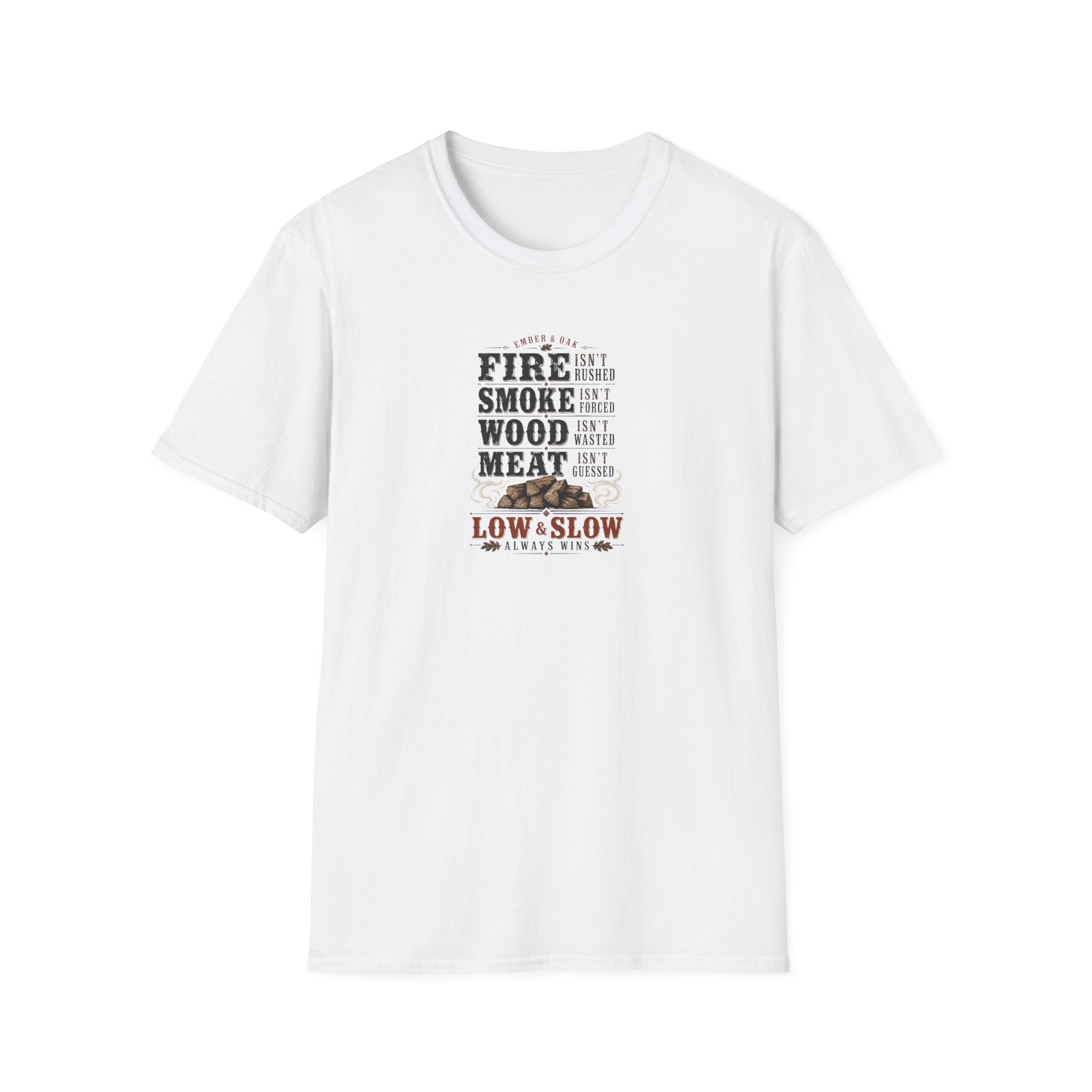 Fire Smoke Wood Meat T-Shirt