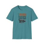 Bourbon beside a smoker T-Shirt