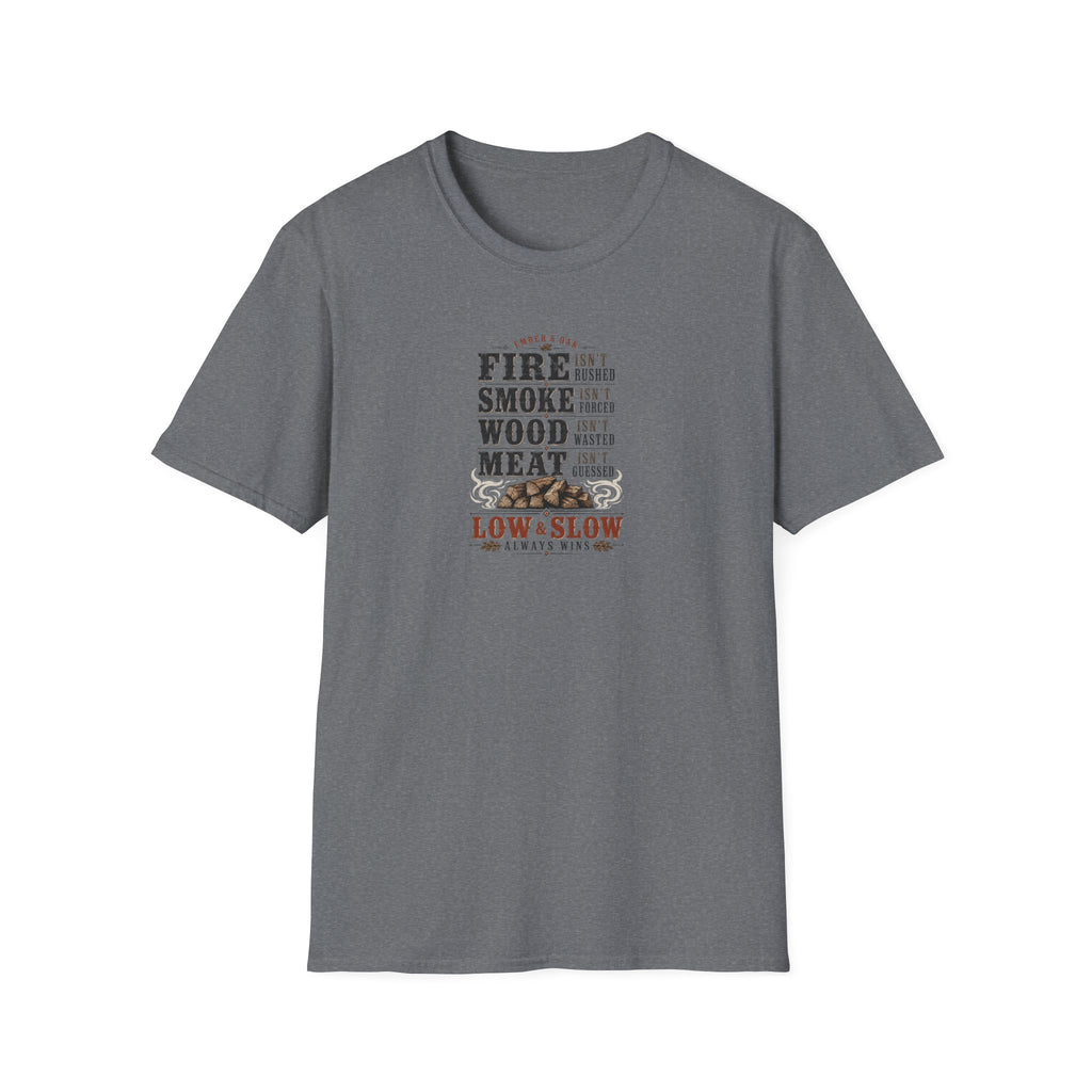 Fire Smoke Wood Meat T-Shirt