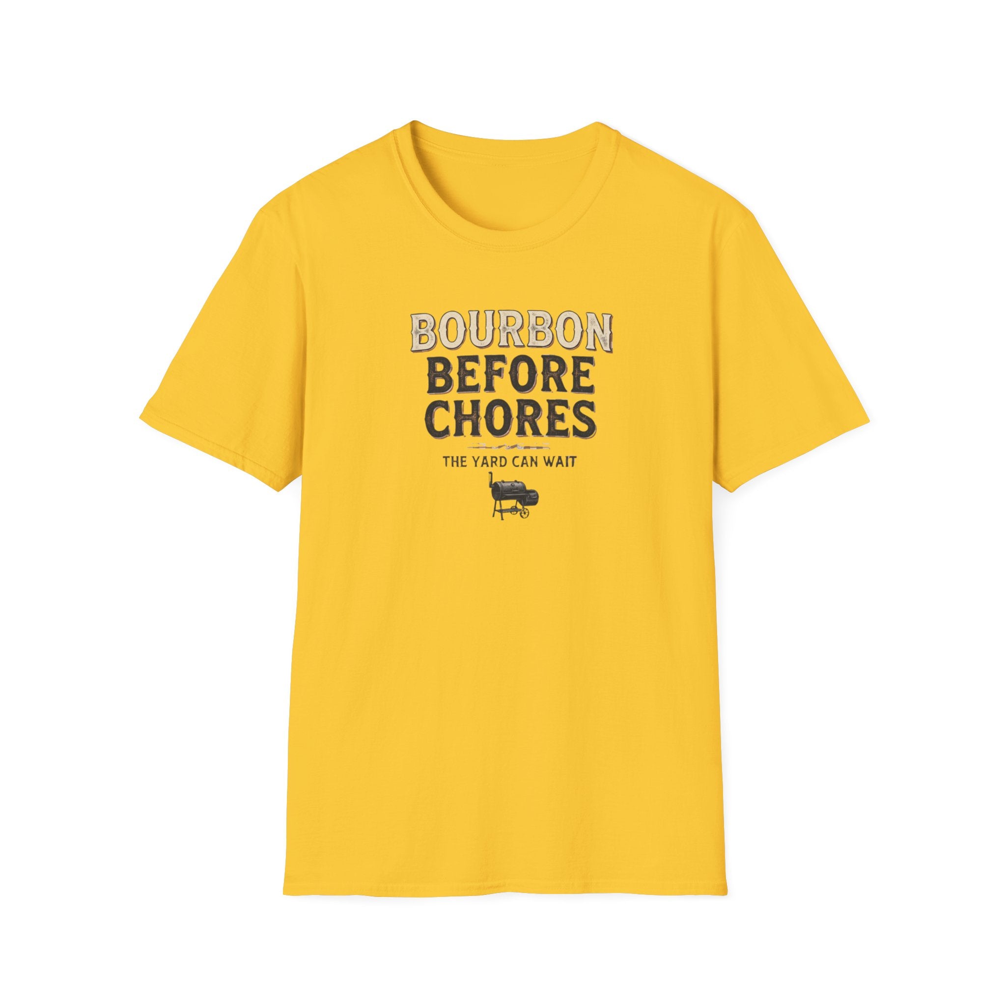 Bourbon before chores 2 T-Shirt