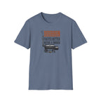 Bourbon beside a smoker T-Shirt