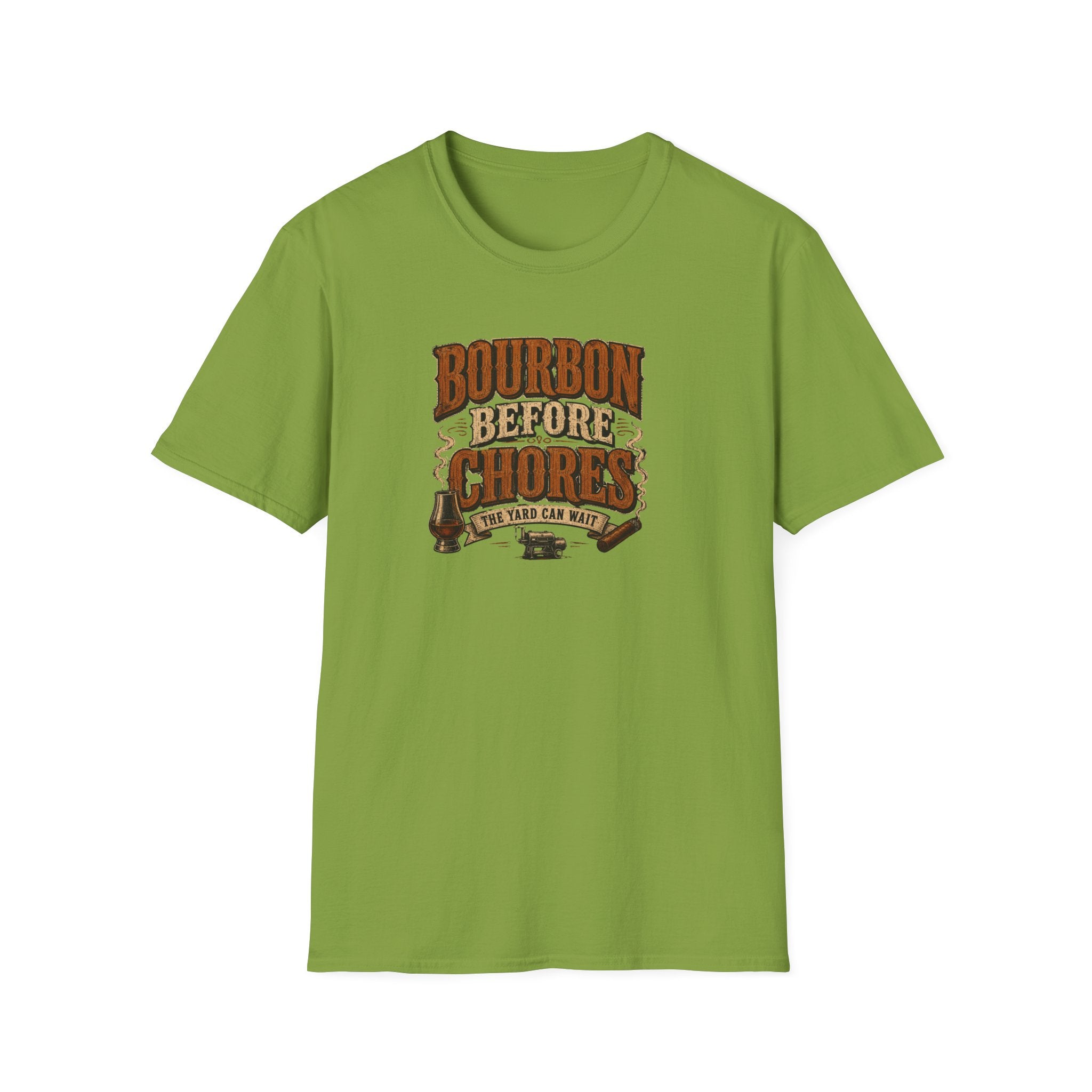 Bourbon Before Chores T-Shirt