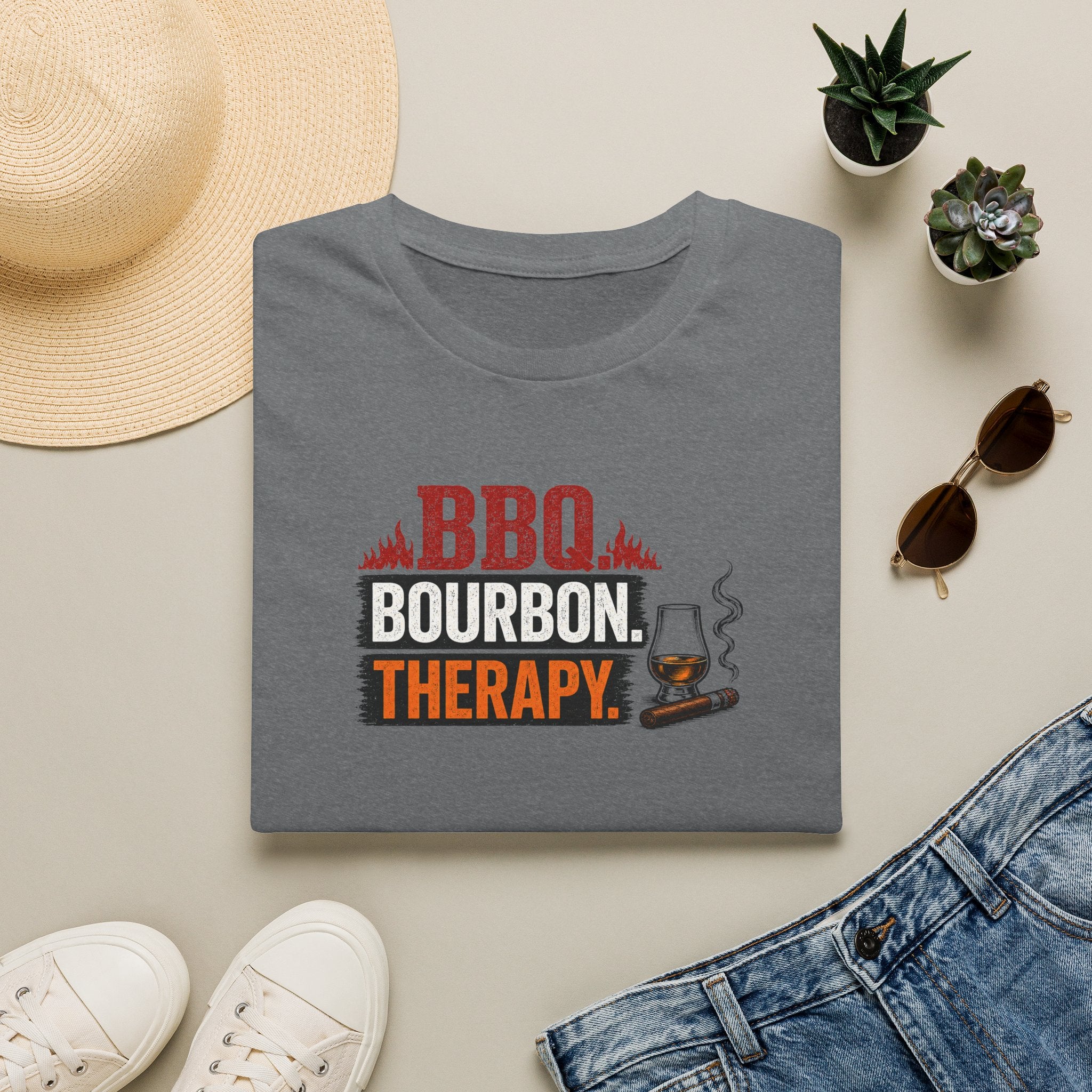 BBQ bourbon therapy T-Shirt