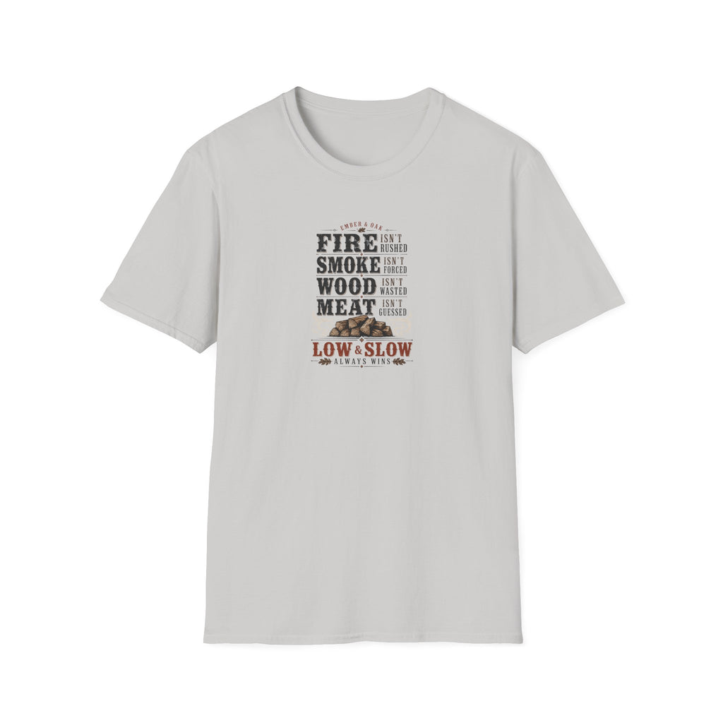 Fire Smoke Wood Meat T-Shirt