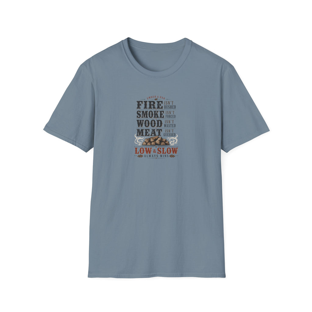 Fire Smoke Wood Meat T-Shirt