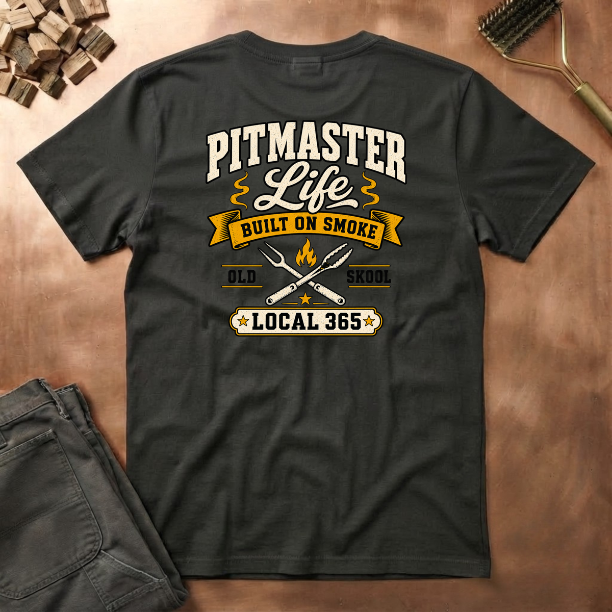 Pitmasters local 365 (FRONT & BACK)