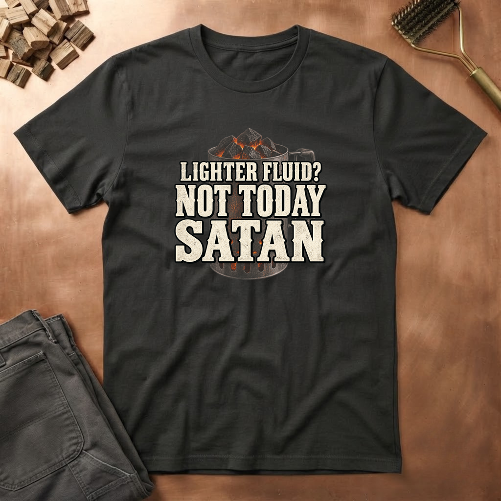 No Lighter Fluid T-Shirt