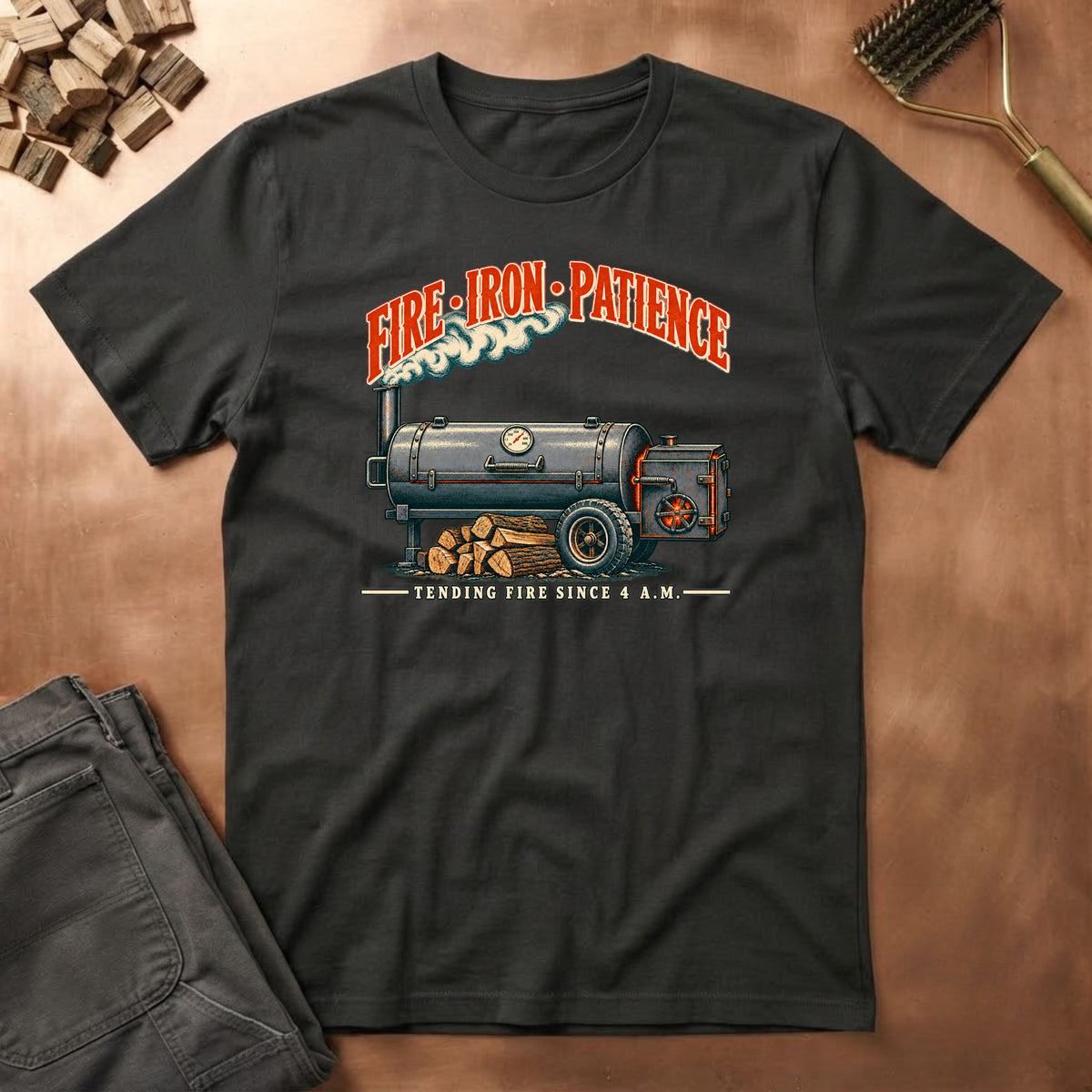 Fire Iron Patience T-Shirt