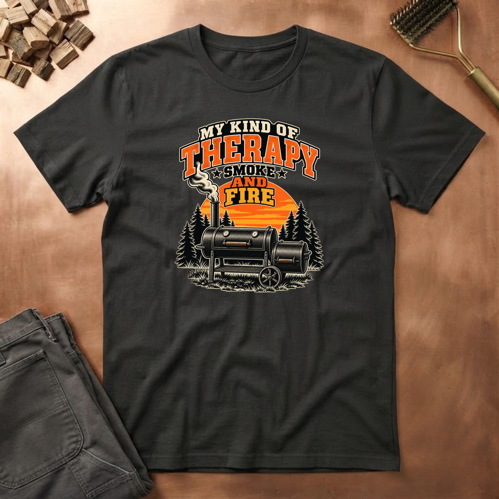 Smoke & Fire Therapy  T-Shirt