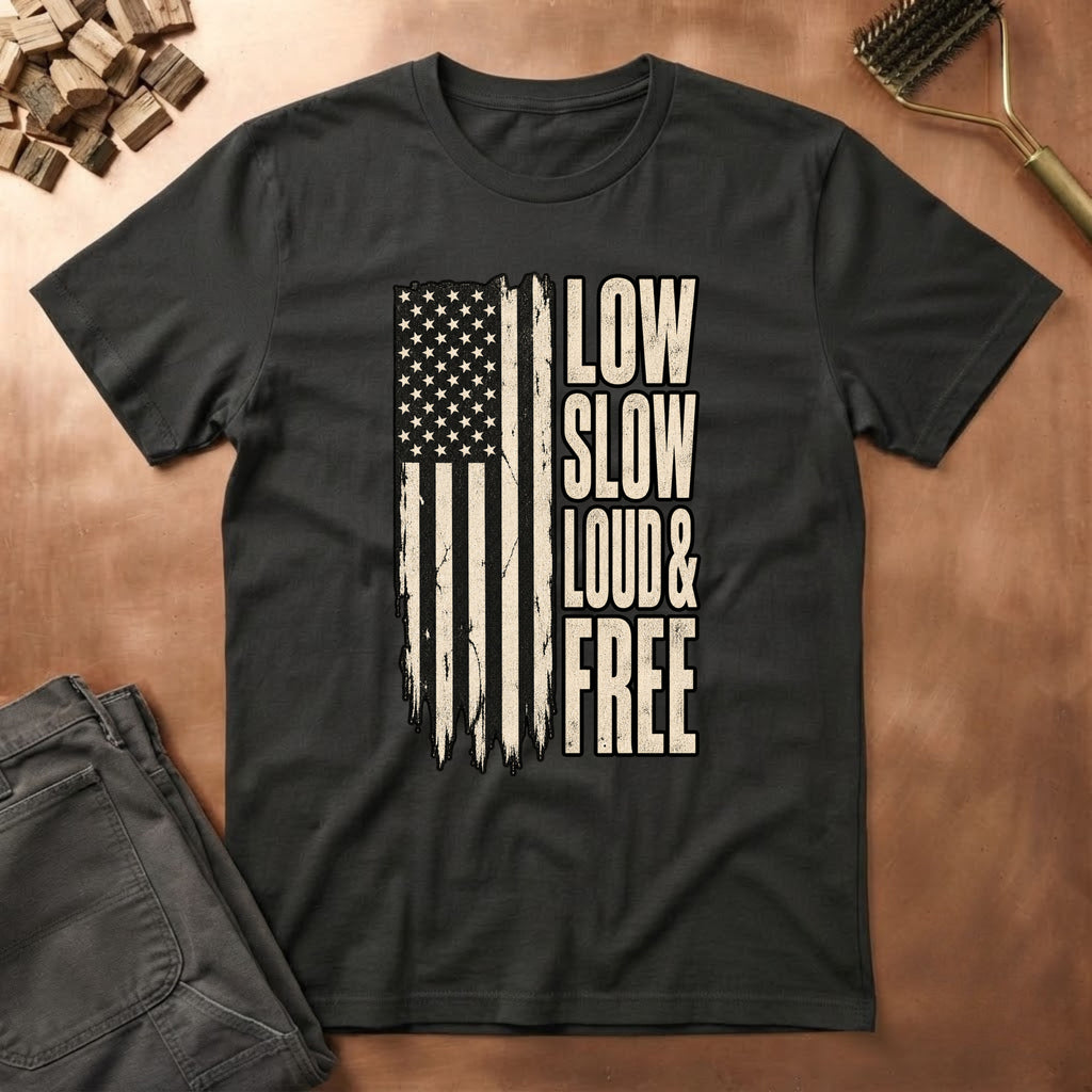LSLF Distressed T-Shirt