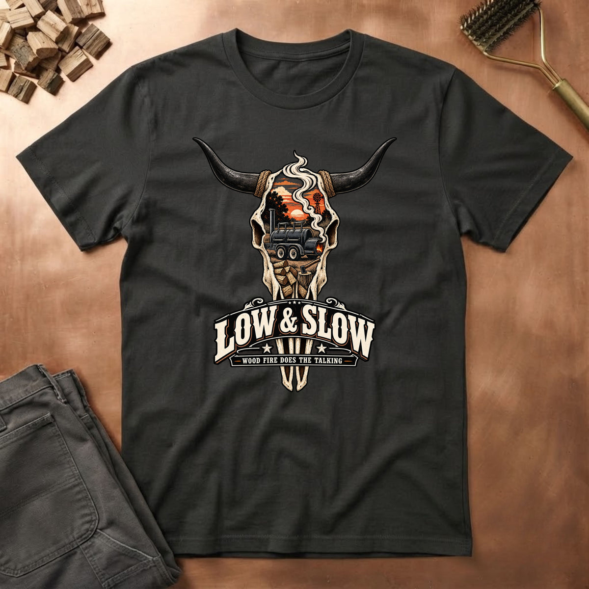 Longhorn Skull T-Shirt