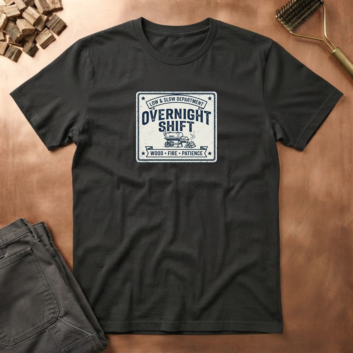 Overnight Badge T-Shirt