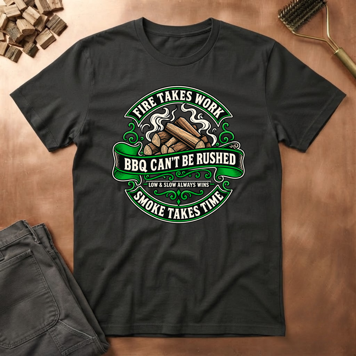 BBQ Cant Be Rushed T-Shirt