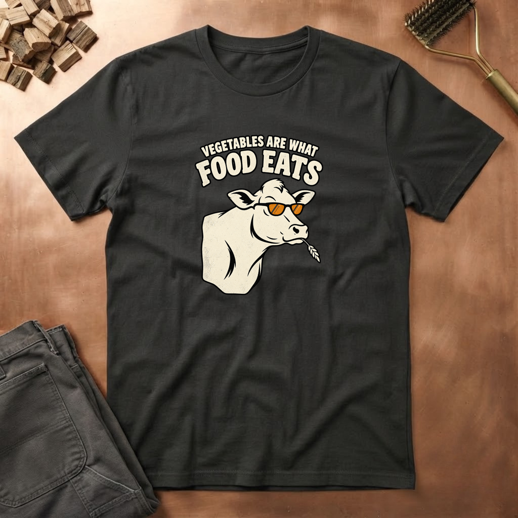 No Vegans Cow T-Shirt