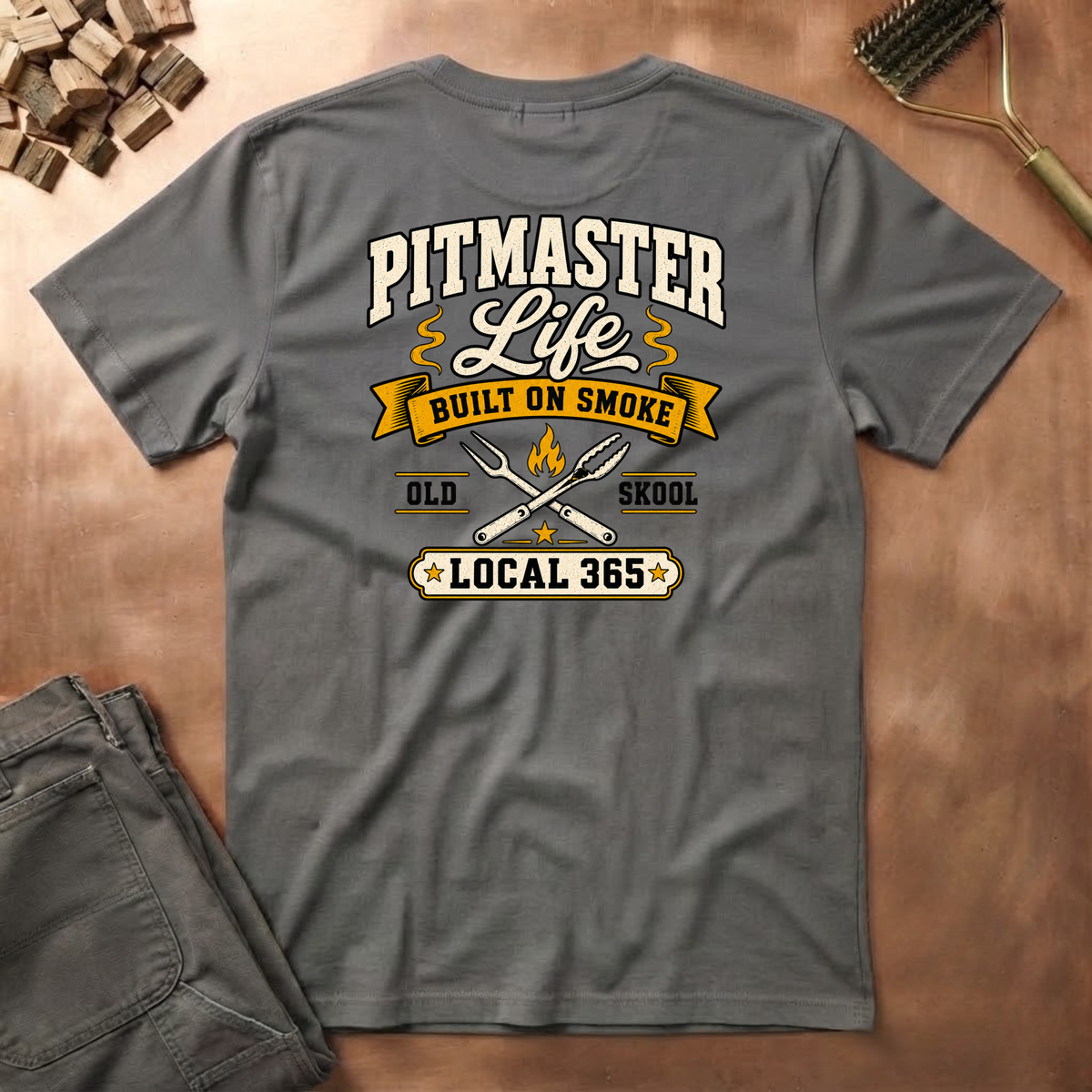 Pitmasters local 365 (FRONT & BACK)