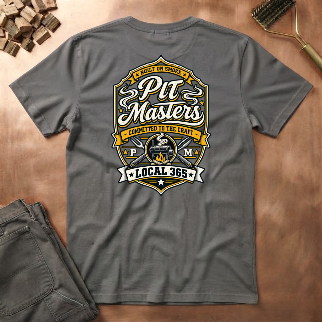 Pitmasters local 365 Sheild (FRONT & BACK)