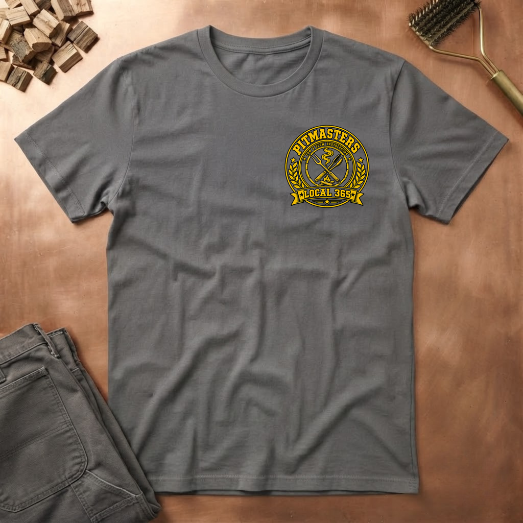 Pitmasters local 365 Circle (FRONT & BACK)
