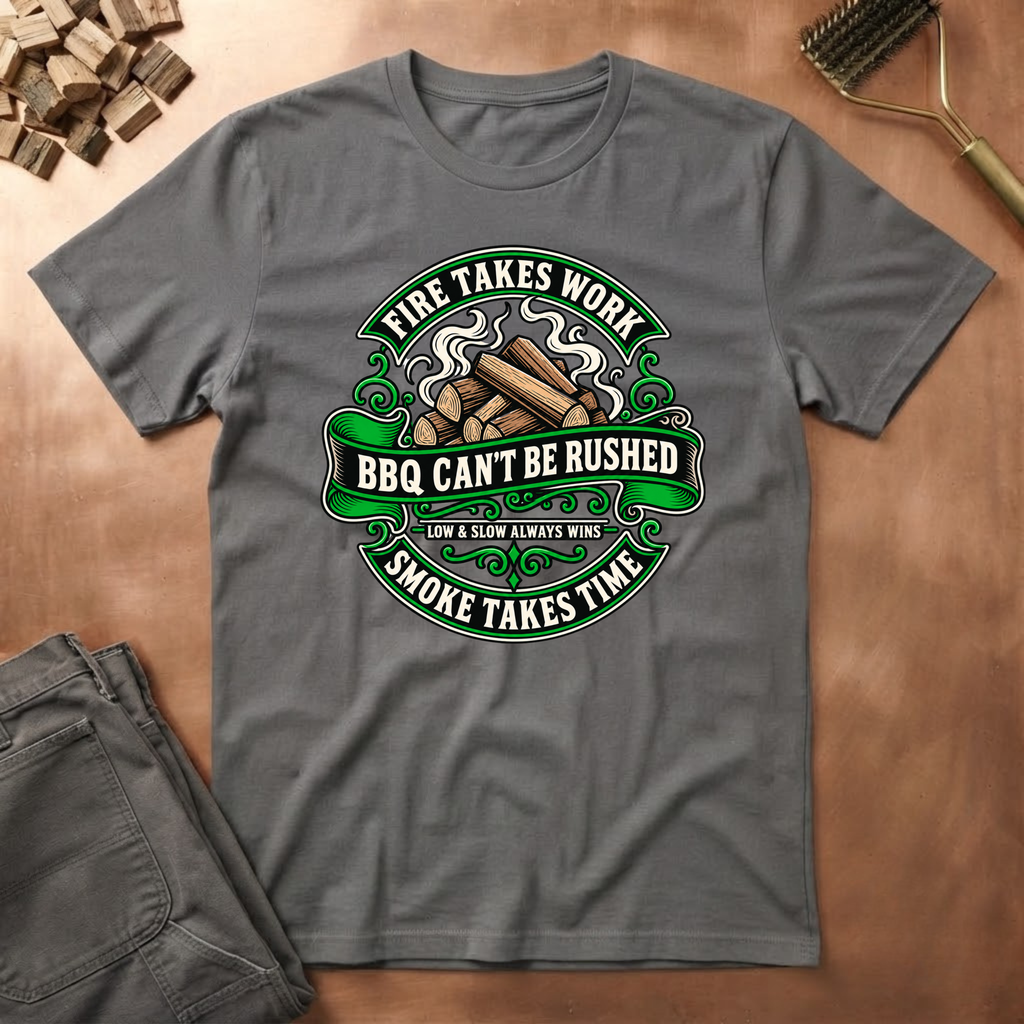 BBQ Cant Be Rushed T-Shirt